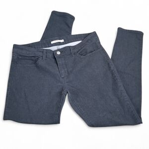 Levis Strauss & Co Women's Gray 711 Skinny Jeans Size 31